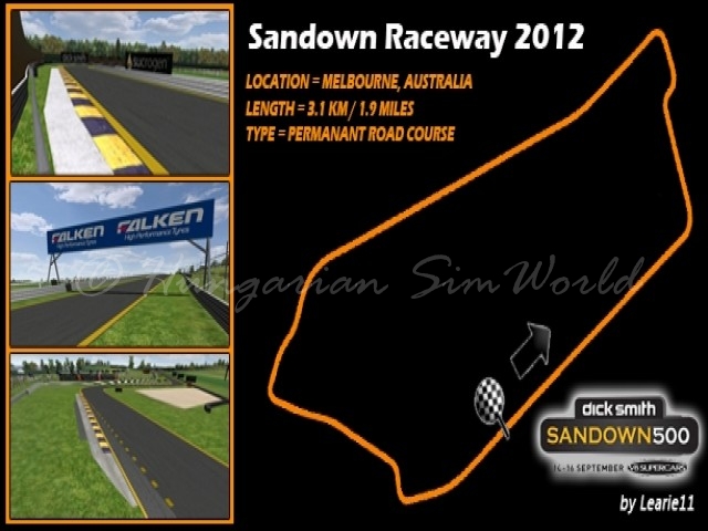 GTR Evo Sandown Raceway 2012 v1.0