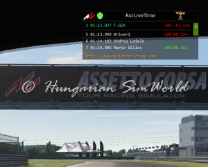 RSRLive_Timing