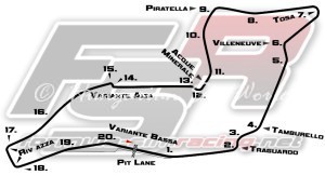 FSR Round 4 Imola Track Map 2014