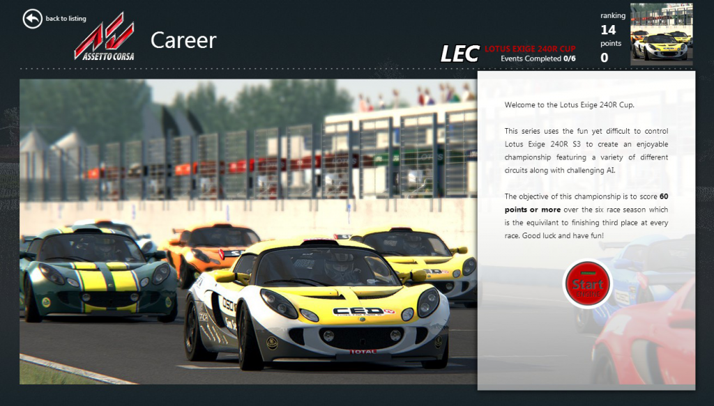 AC Lotus Exige 240R Cup v1.0