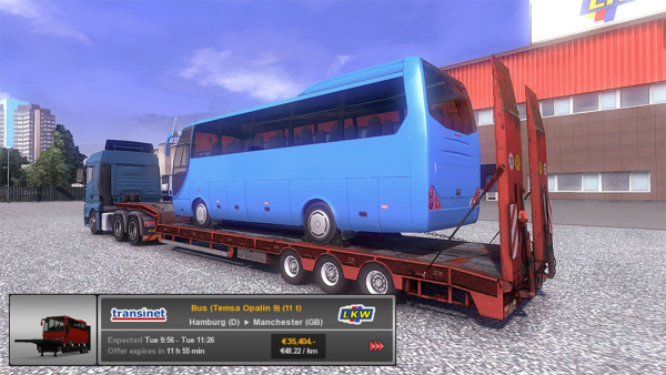 ETS2 Trailer Overweight Bus