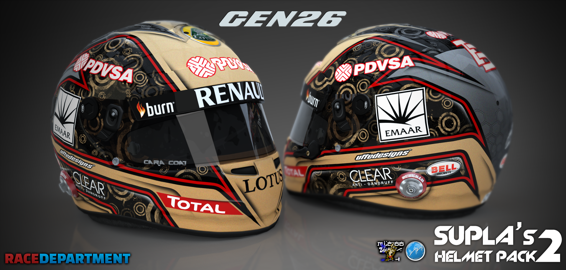 F1 2014 Supla’s Helmet Pack v2 1