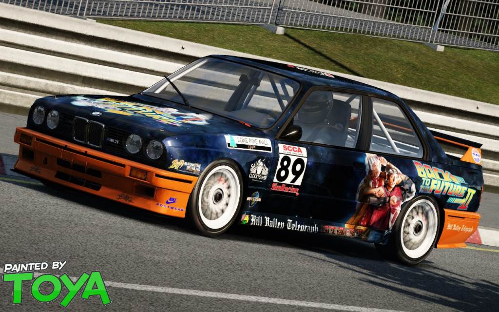 AC Back to the Future BMW M3 E30 DTM v1.0