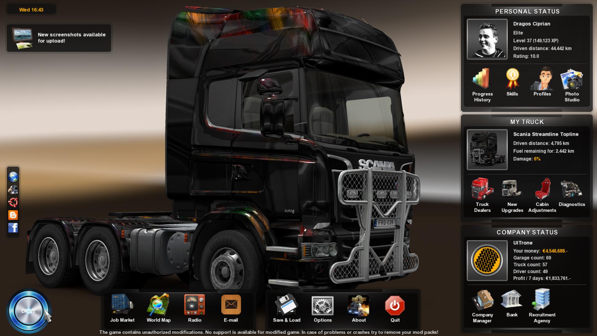 1.17 41.01 моды. Euro Truck Simulator 2 меню. Евро симулятор 2 меню. Euro Truck Simulator 2 главное меню. Евро трак симулятор 2 меню.
