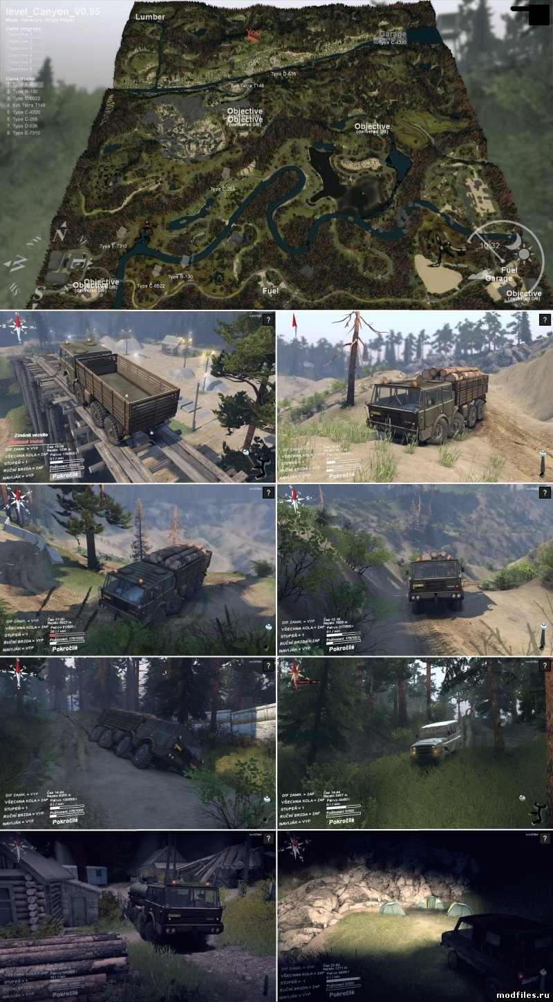 Spintires Kanon Map v0.95