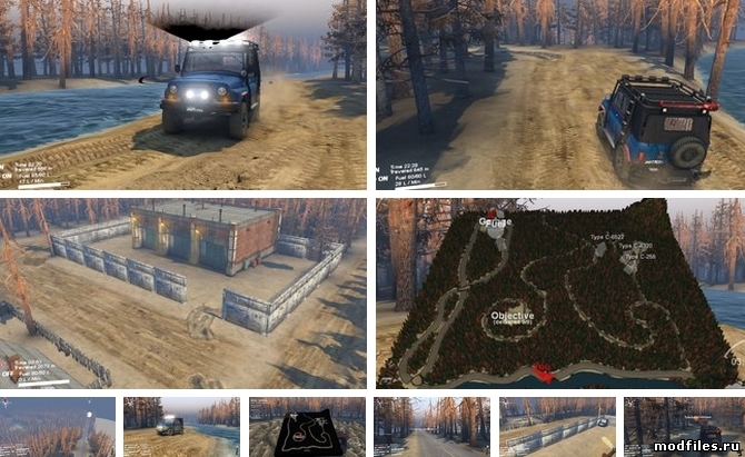 Spintires Deljna Map v1.0