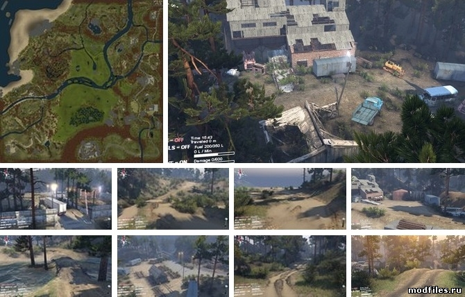 Spintires Zelenye Ravniny v1.0