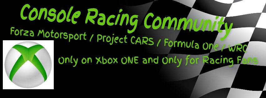 Console Racing Community a hazai XBOX One tulajoknak