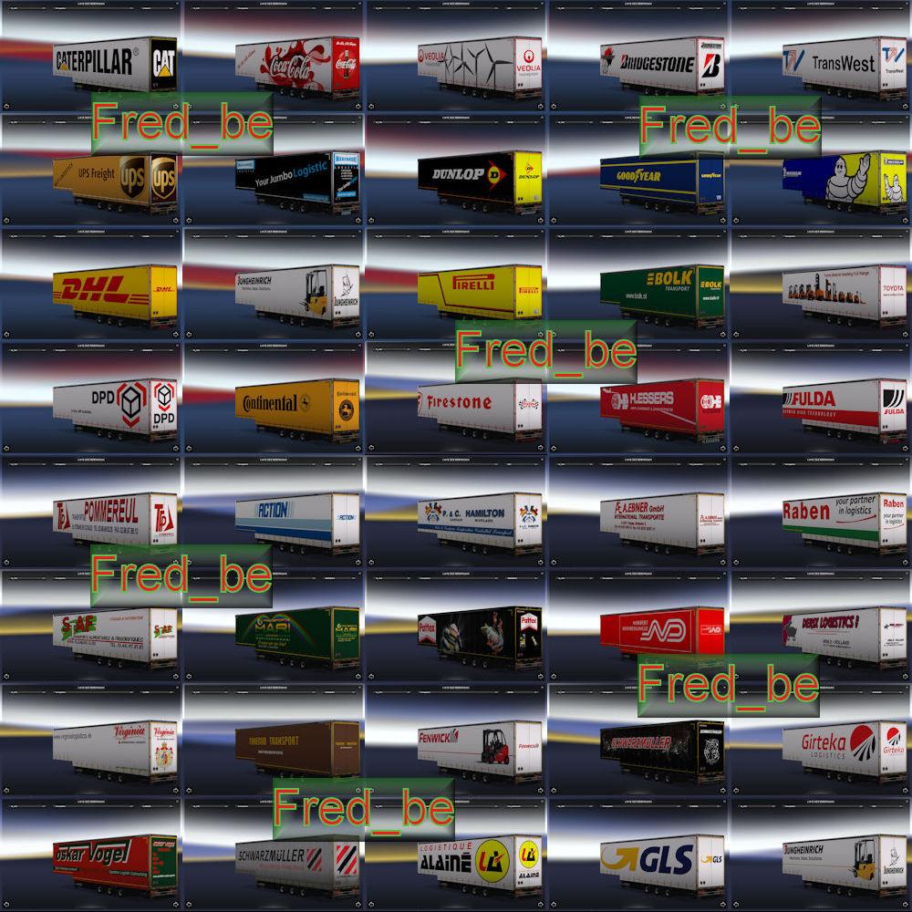 ETS2 Trailer Pack Jumbo v1.19