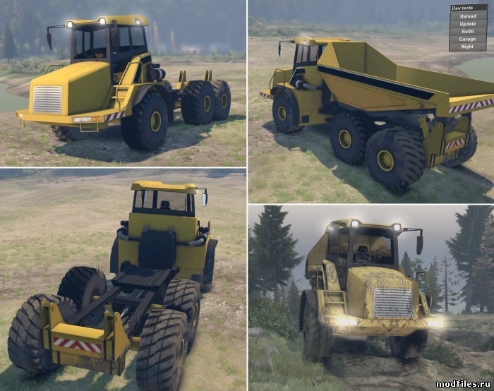 Spintires Dump Truck v1.0