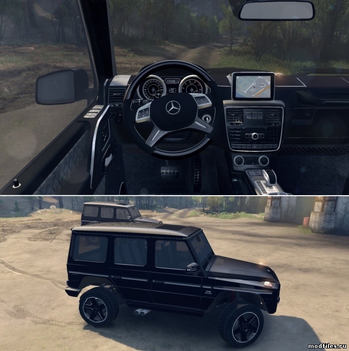 Spintires Mercedes Benz G65 AMG