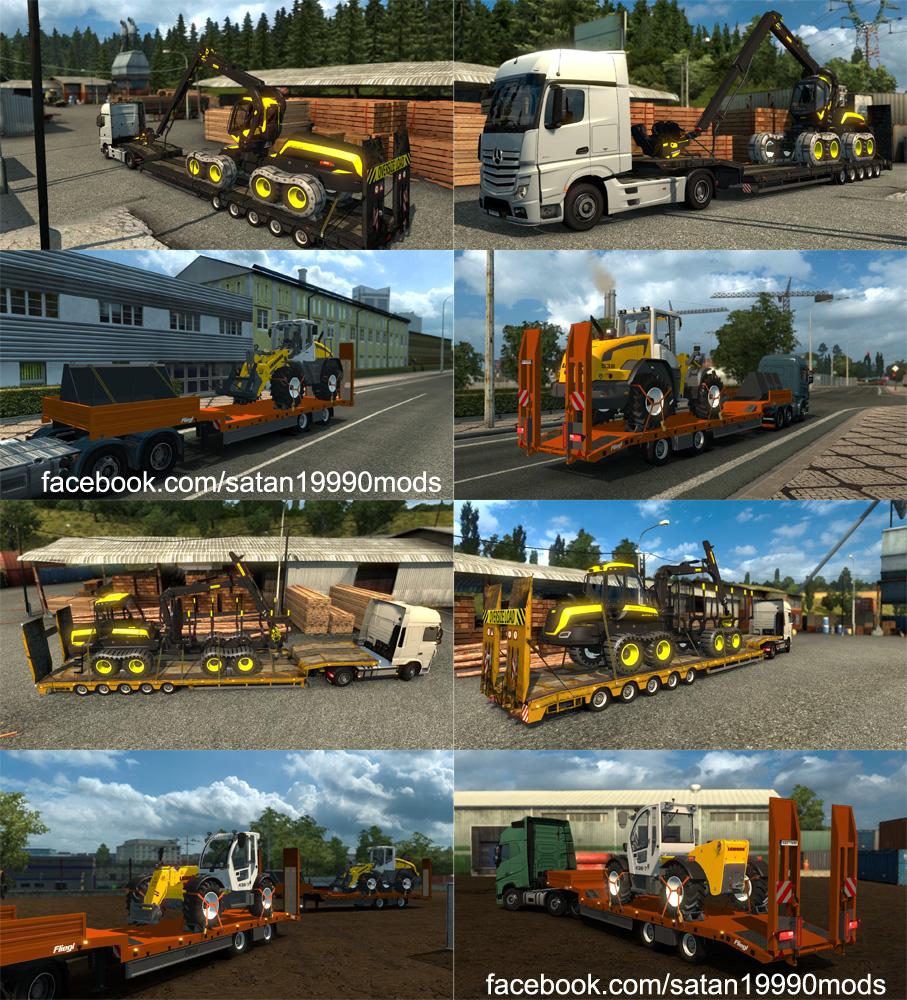 ETS2 Trailer Mod Pack v3.8