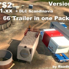 ETS2 66 Roadhunter Heavy Trailers Pack v1.0
