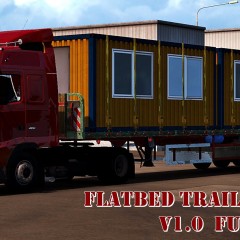 ETS Flatbed Trailers Pack v1.0