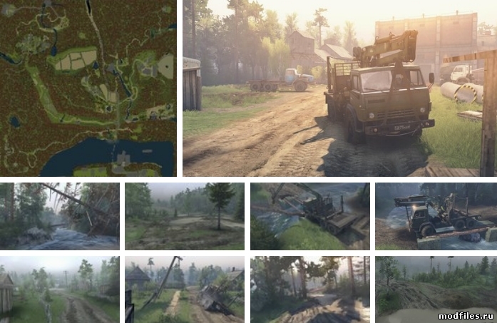 Spintires Selkhoz Map v1.0