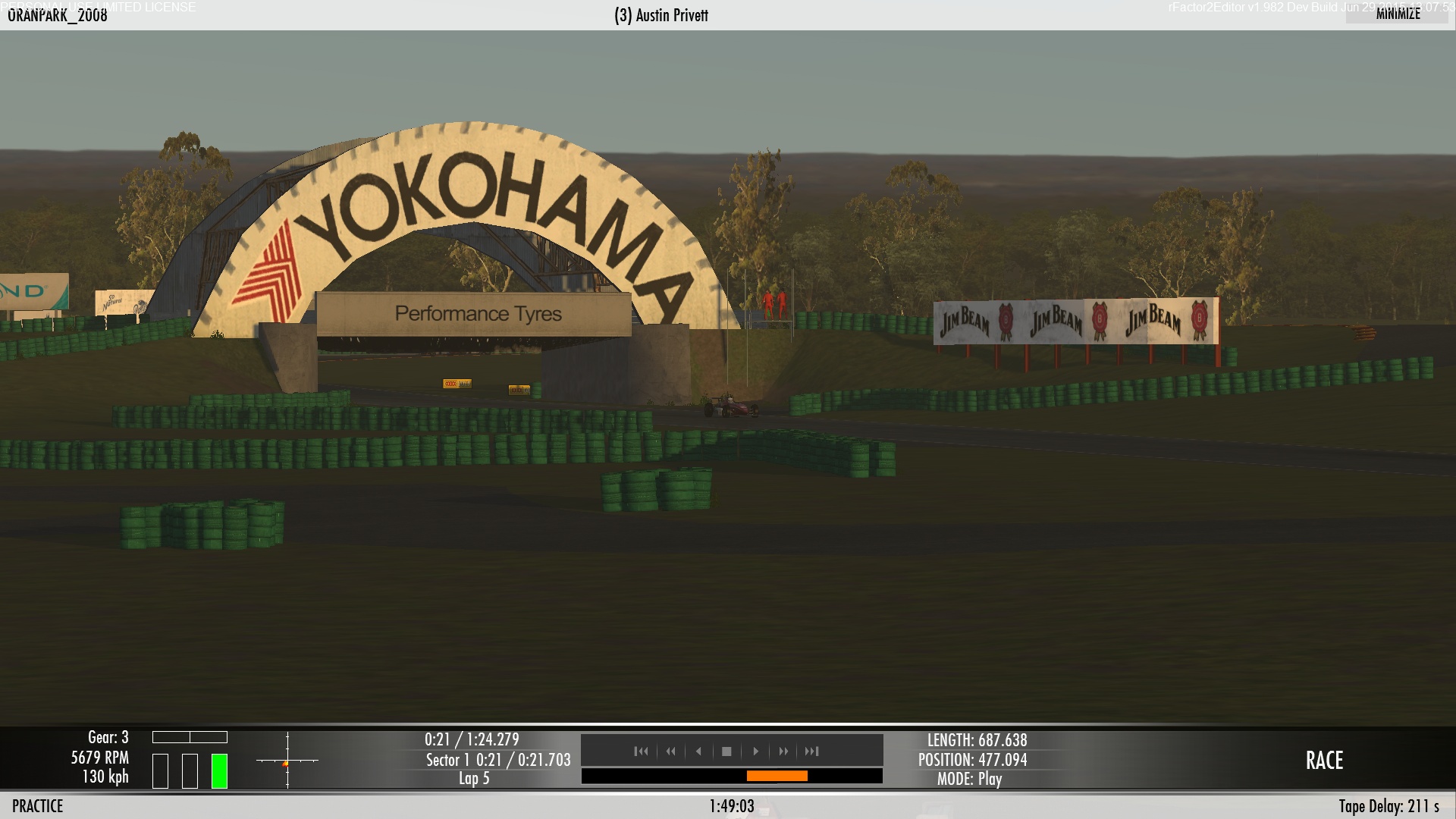 rF2 Oran Park 2008 v0.72