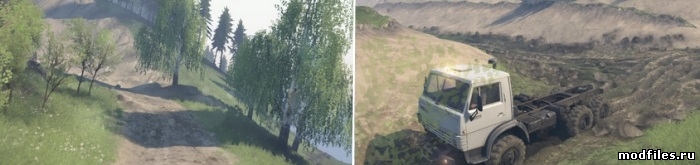 Spintires Skalistyj Anturazh Map v1.0