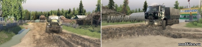 Spintires Hard Work Map v1.0