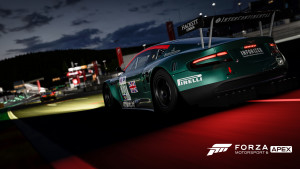 Racing at night in Forza Motorsport 6: Apex