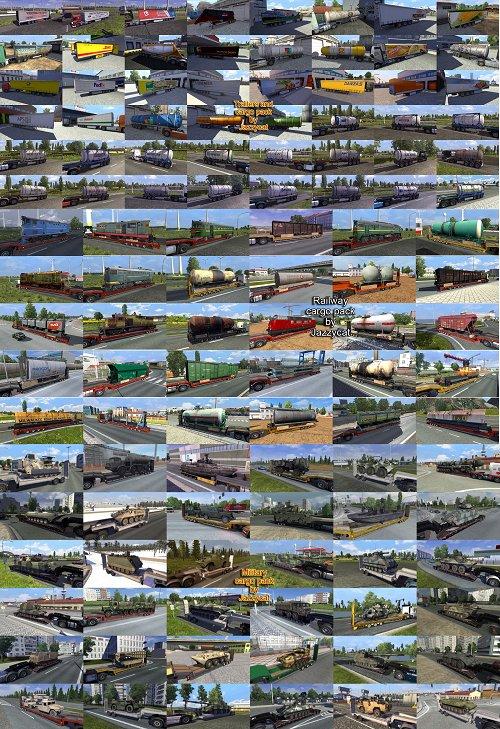 ETS2 Addons for the Trailers and Cargo Packs v3.8