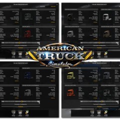 ATS ETS2 Trucks Pack v1