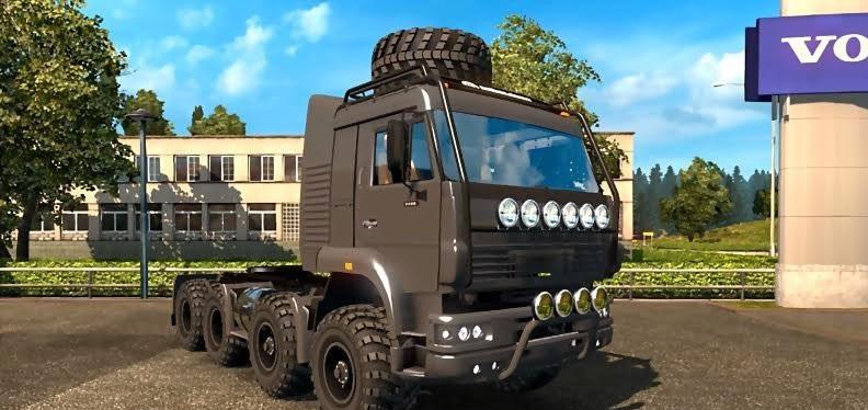 ETS2 KAMAZ Monster 8×8 Army