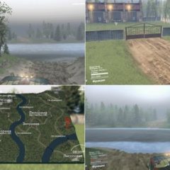 Spintires Reka Plitnaya Map v1.0