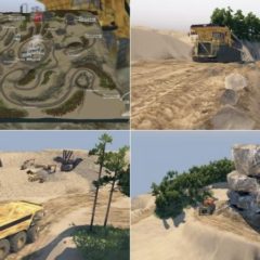 Spintires Peschanyy Karer Map v1.0