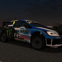 AMS VRX Rallycross Supercar POLO R WRX 2018