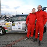 Tim Gábor új autóval dobogós a Mikulás Rallye-n