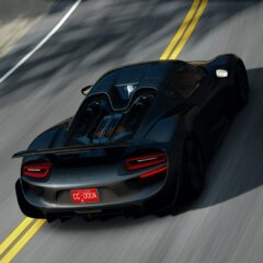 AC Porsche 918 Spyder Trio Weissach